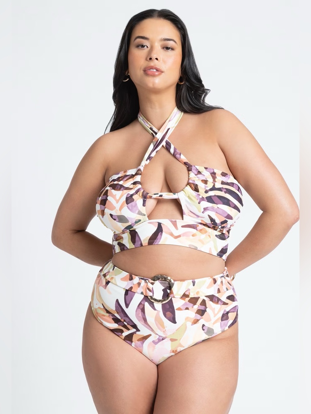 Eloquii Printed Bikini Set 24 26